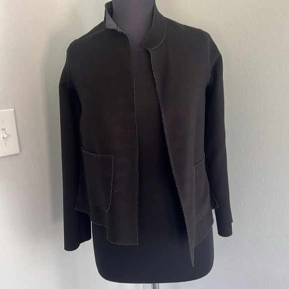 Elisa Rivera fully reversible black/grey jacket - Picture 2 of 9